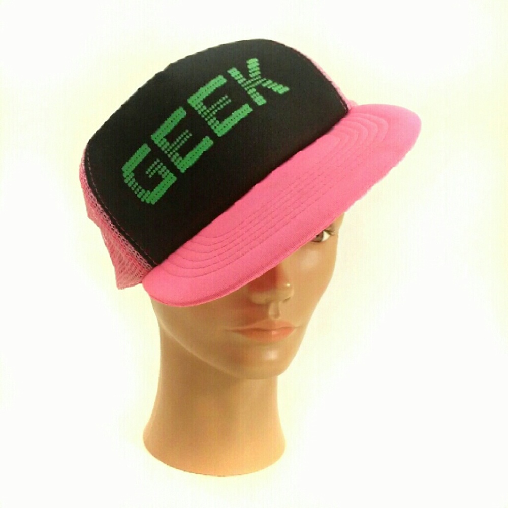 Geek Hip Snapback HOT Pink Neon Hat